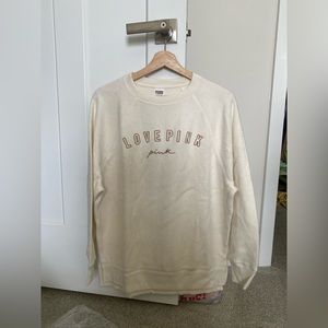 ❌SOLD❌ PINK White/Ivory Sweater
